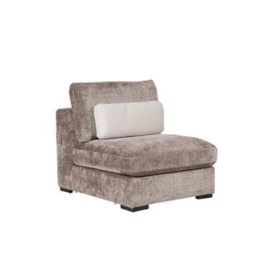 Heather Armless Sectional Mink